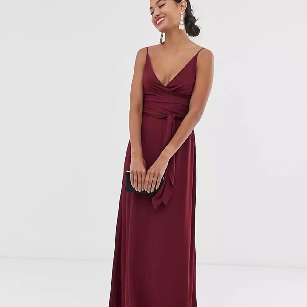Red gown